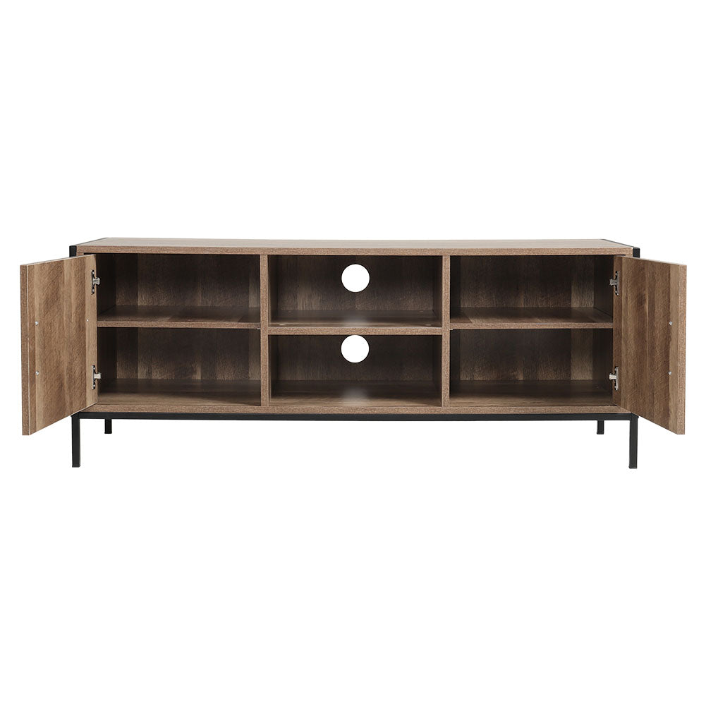 123cm Wide Metal Frame TV Stand